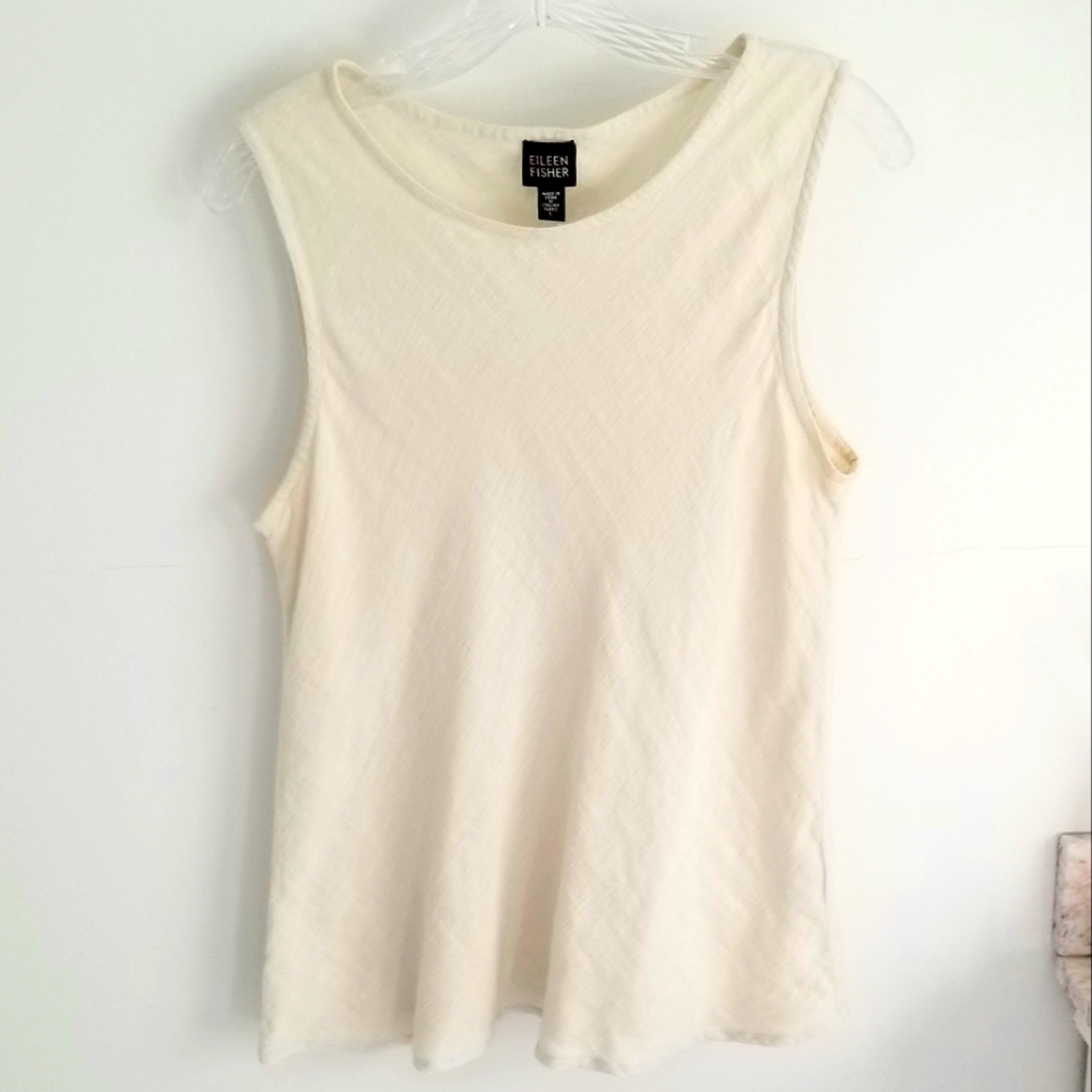 Eileen Fisher linen tank top
